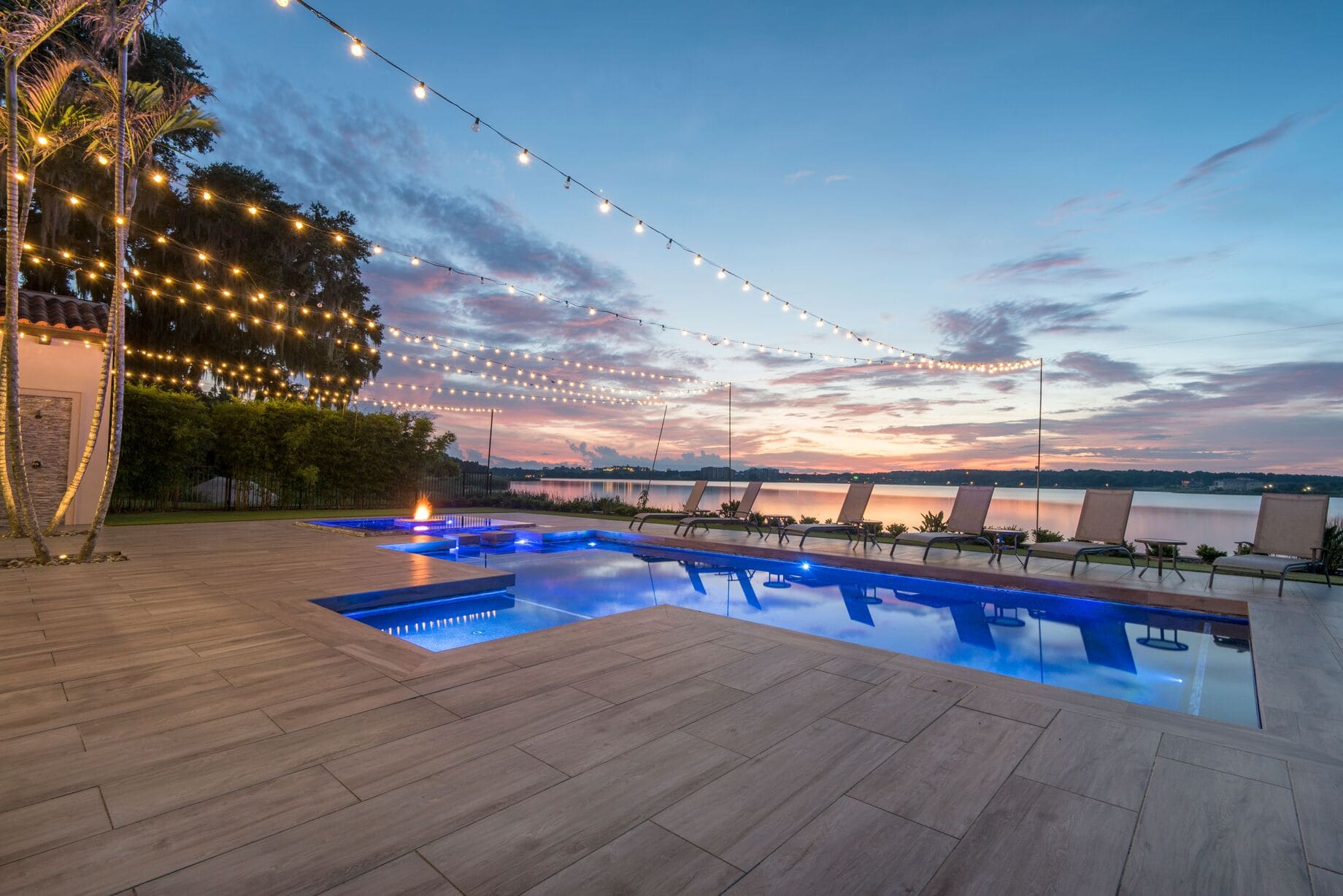 355 Pool Twilight